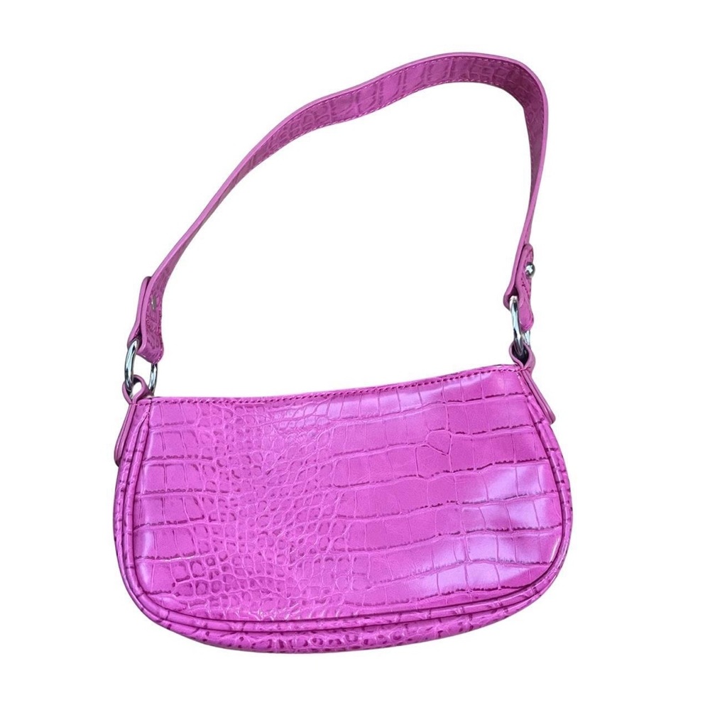 PINK CROC MINI Y2K BAG NEVER WORN